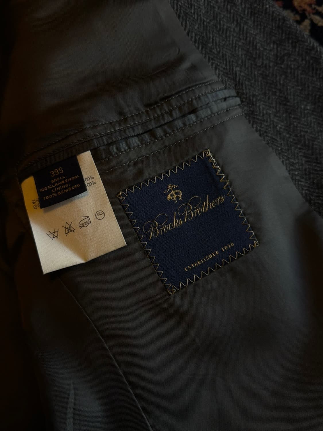 브룩스 브라더스 트위드 자켓 100~103 상품이미지4