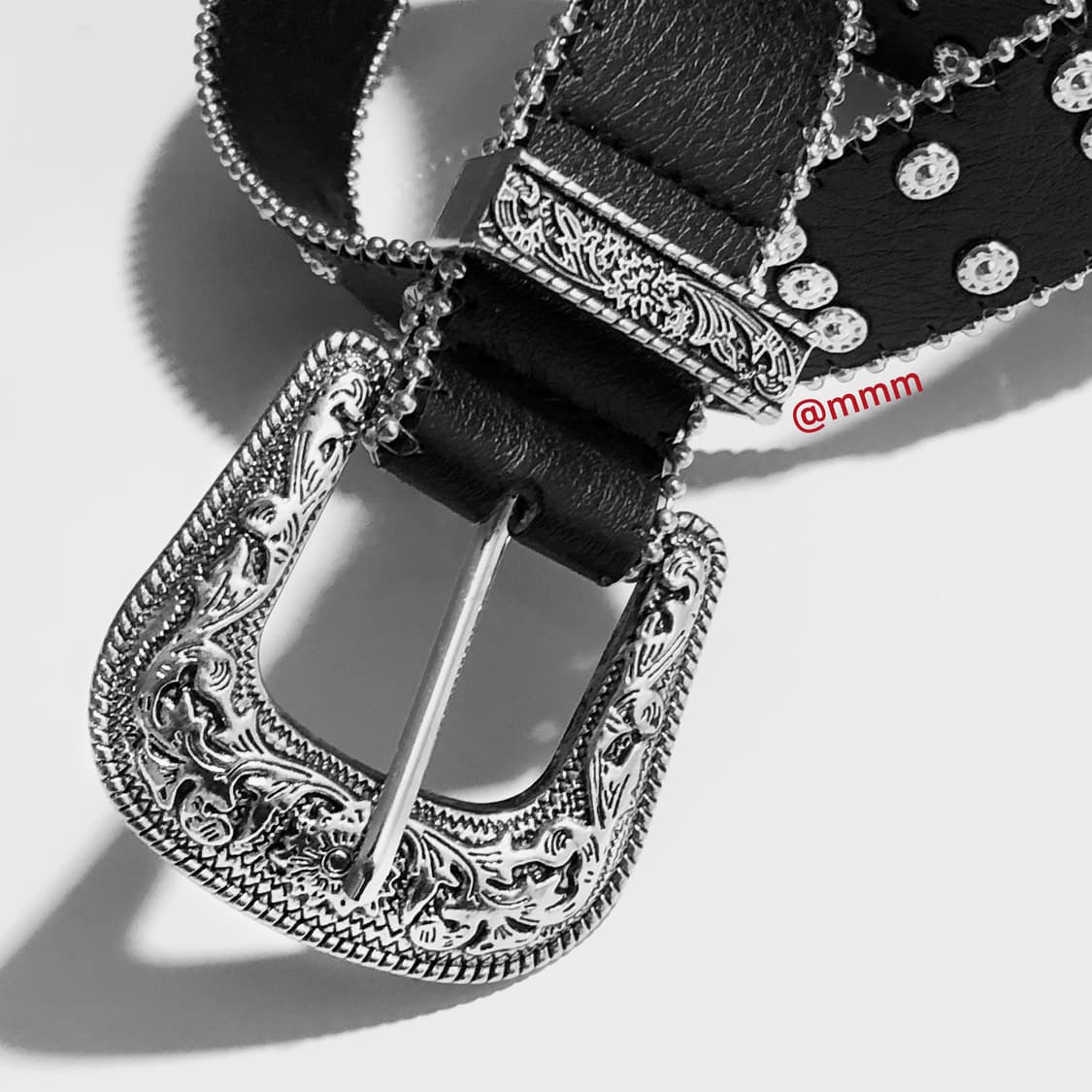[Unisex] 웨스턴 스터드 찡 벨트 상품이미지9