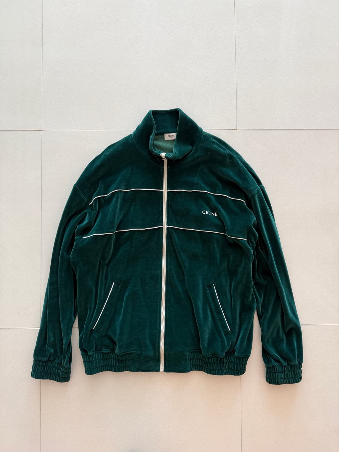 셀린느 트랙 집업 져지 XL  상품이미지1