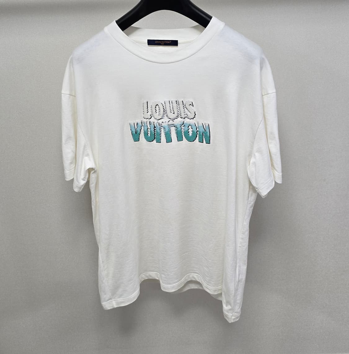 23ss 루이비통 스플래시 비즈 반팔 티셔츠 L사이즈 판매 상품이미지1