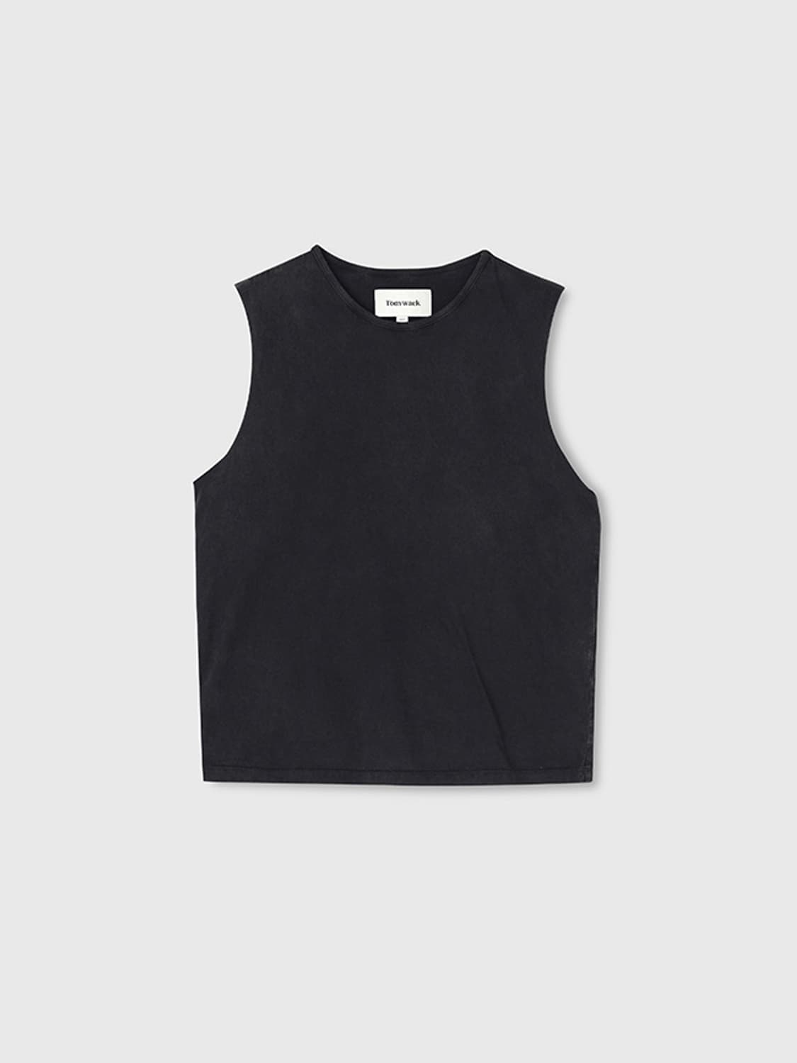 TONYWACK Garment Dyed Sleeveless M 카본 상품이미지1