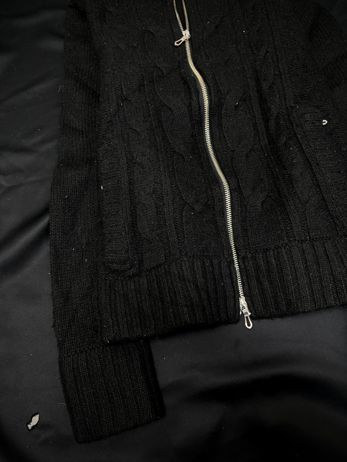 [5351 Pour Les Hommes] 2-way Black Knit  상품이미지4