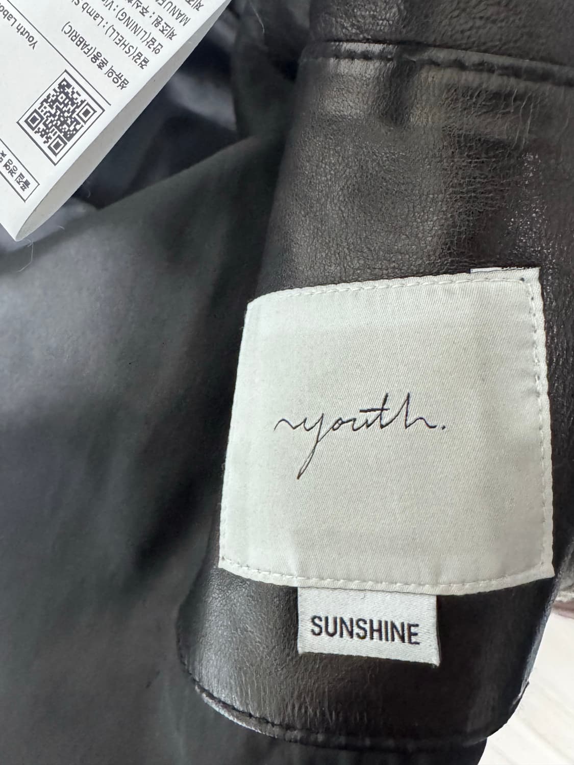 유스 레더자켓 s 상품이미지3