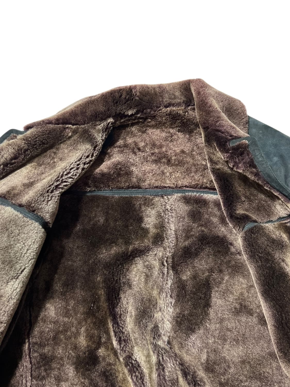 입생로랑 YSL 무스탕 무통 자켓 XL 상품이미지4