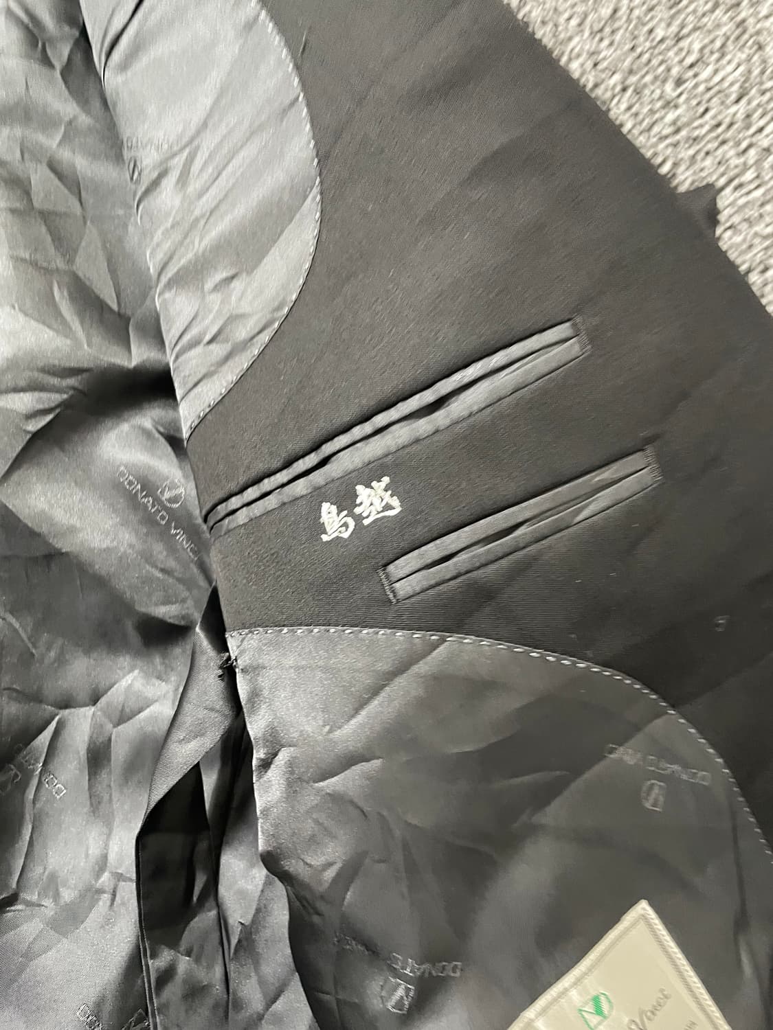 빈티지9. 일본 빈티지 Donato vinci 테일러드 블레이저 울100 상품이미지4