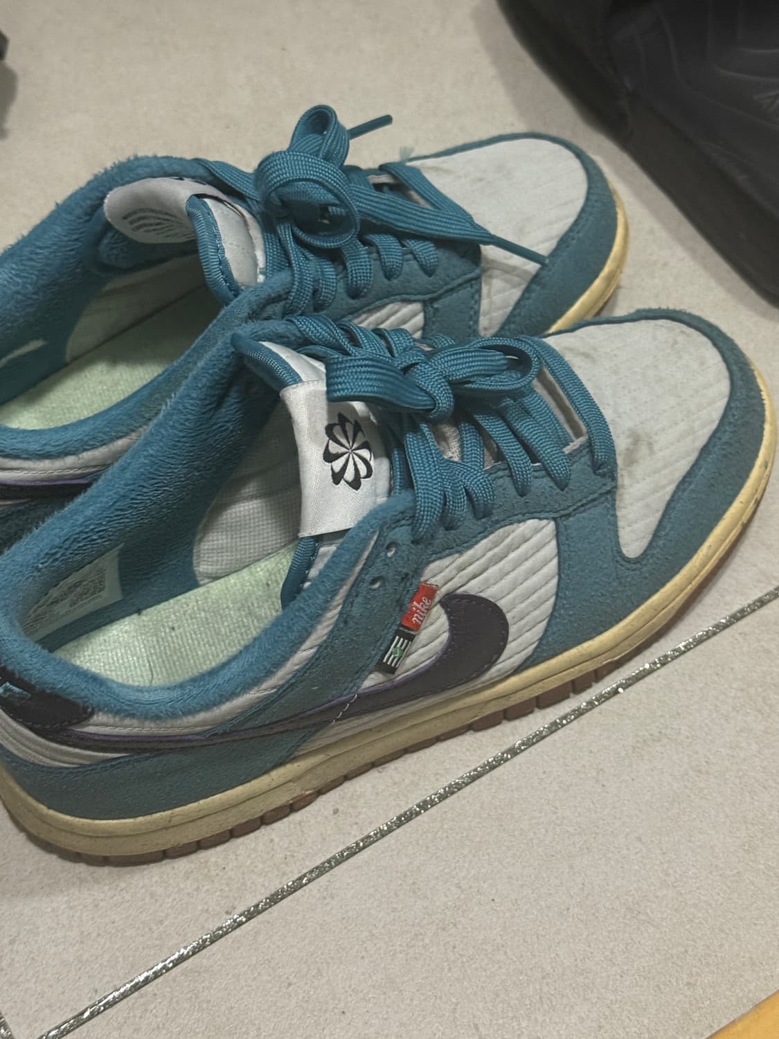 나이키 덩크로우 토스티 그레이블루 235 상품이미지3