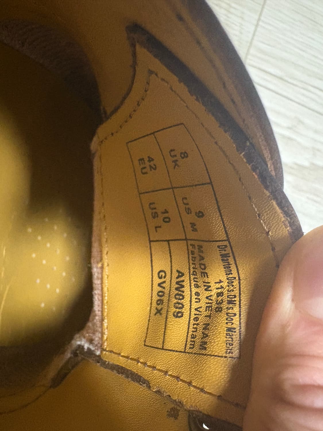 닥터마틴 1461 3홀 크레이지홀스 270 상품이미지7