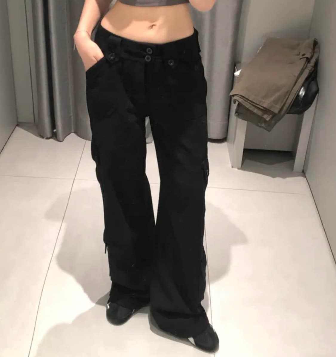 지브 로우라이즈 카고팬츠 상품이미지3