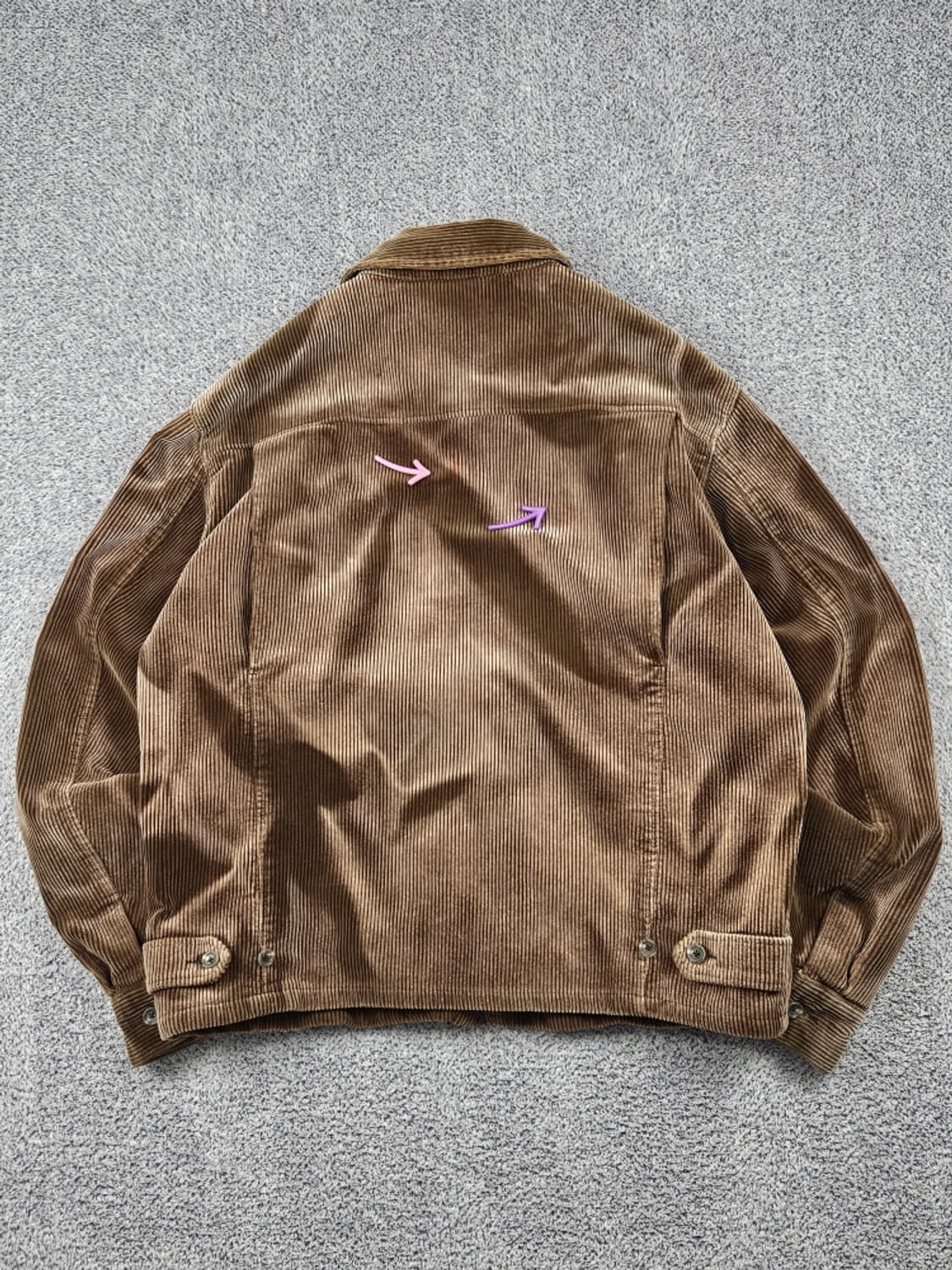 폴로랄프로렌 다잉워시드 커스텀 코듀로이 바라쿠다 자켓 (L)/ 10283 상품이미지5