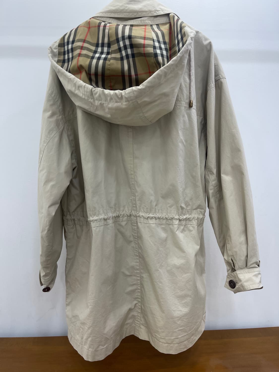 버버리 여성 후드 트렌치 야싱 상품이미지2