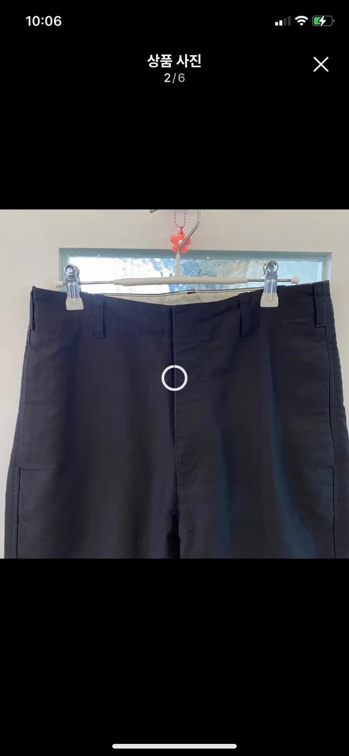 UNIQLO U 유니클로U 치노팬츠 블랙 76사이즈 상품이미지2