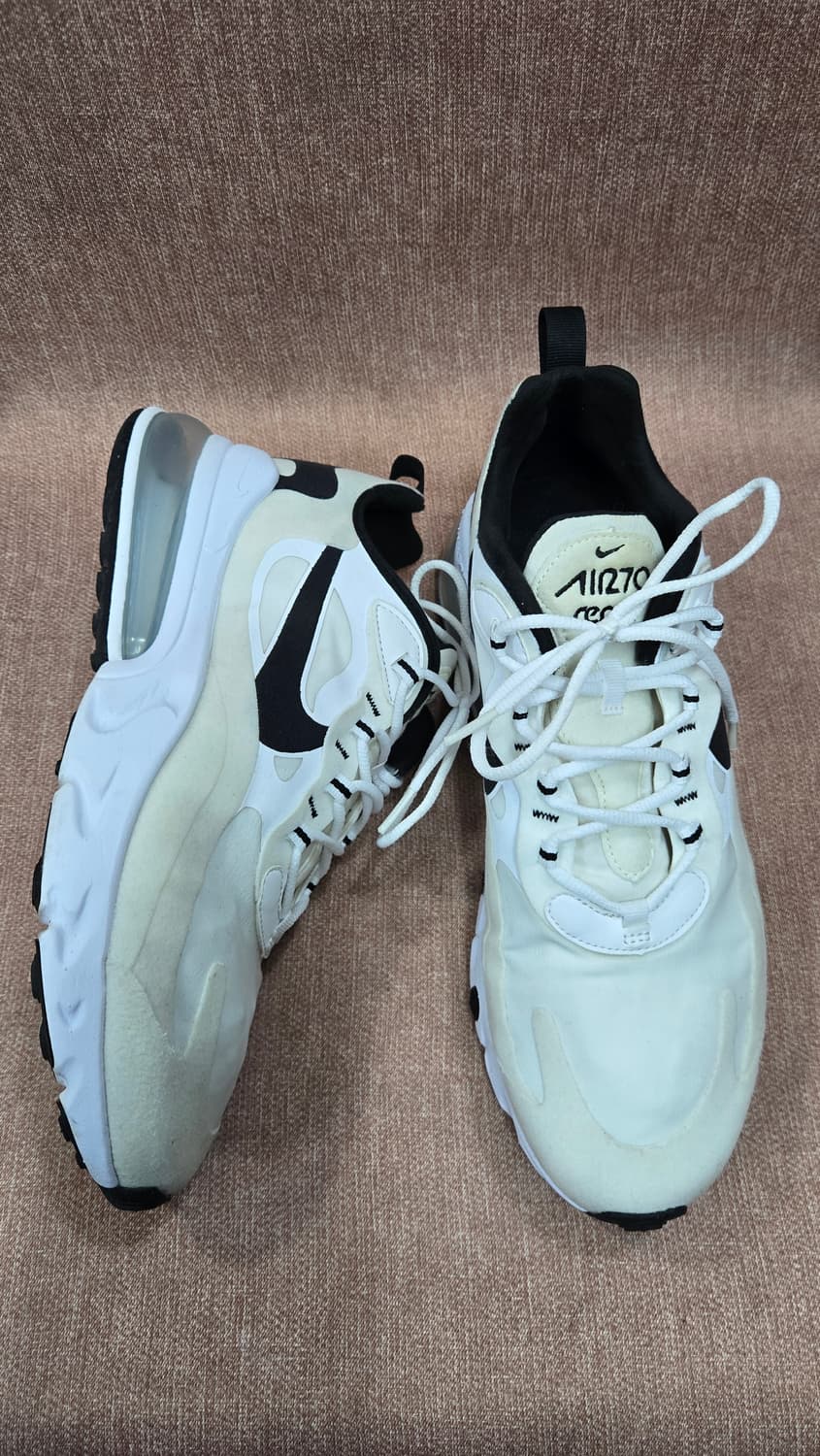 나이키 275mm-  에어맥스 270 리액트 화이트 블랙 상품이미지1