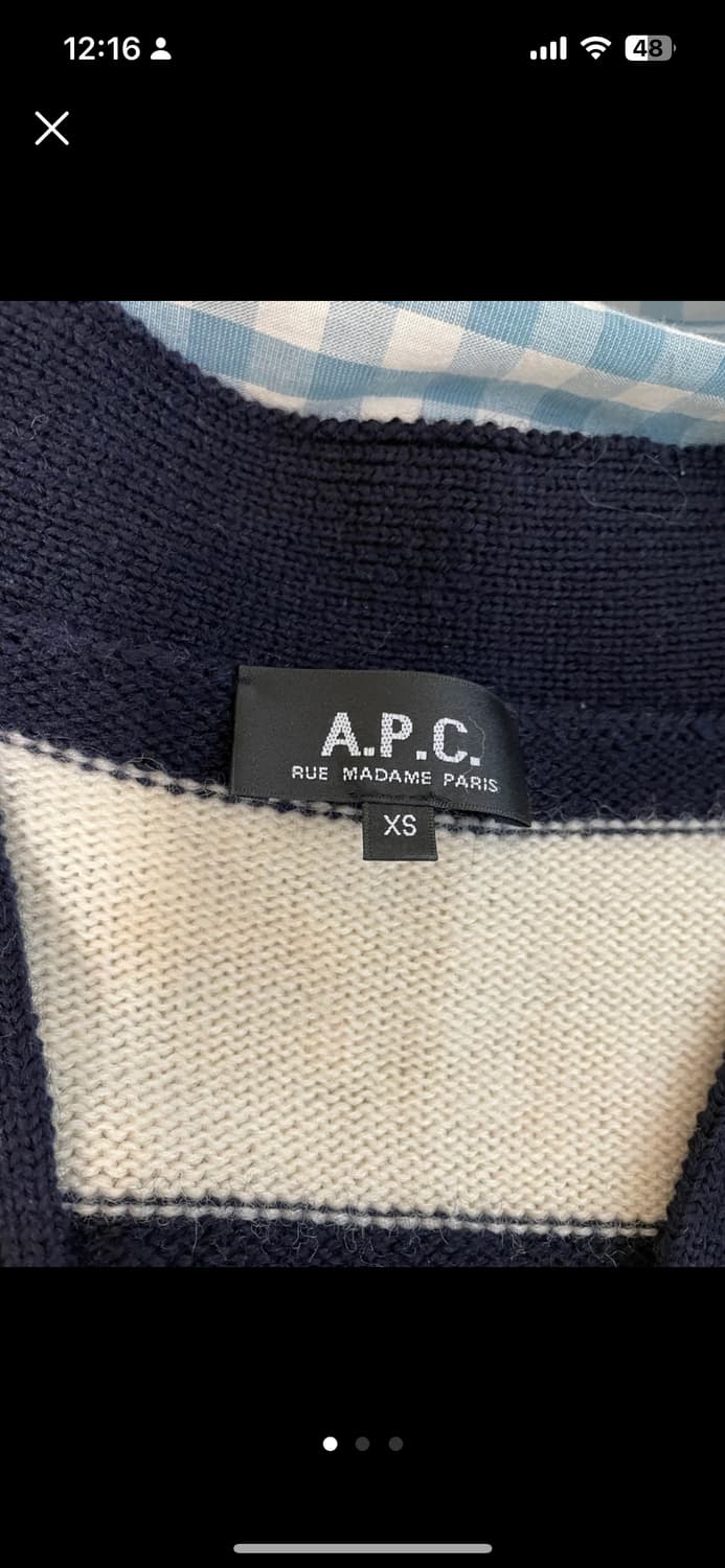 apc가디건 상품이미지2