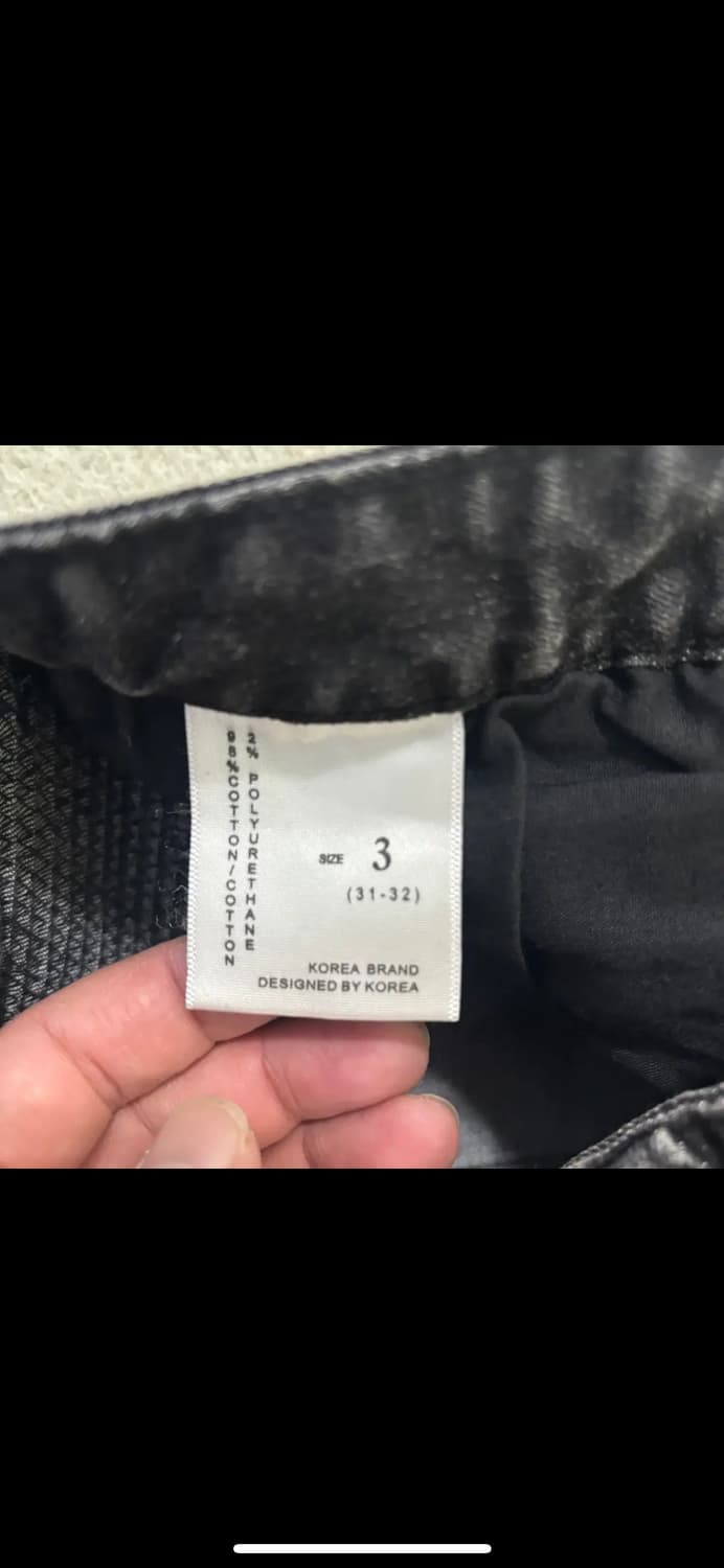 3Size JMC Jeans 워싱 바이커 카고 데님 팬츠 1208 상품이미지3