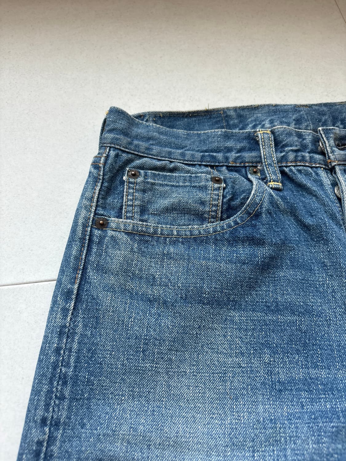 오어슬로우 105 데님 Size Small 상품이미지4