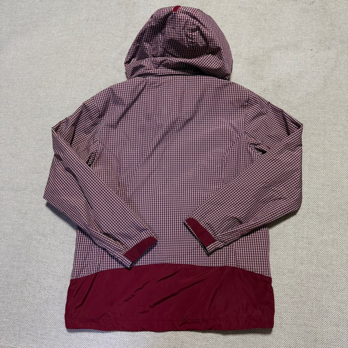 디스커버리 체크 바람막이 자켓 상품이미지5