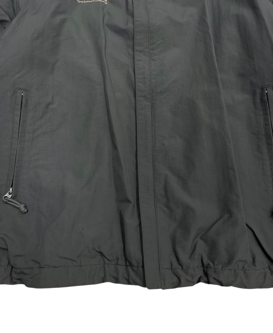 00년대 컬럼비아 리버시블 플리스 후드점퍼 카키&아이보리 (XL) 상품이미지3