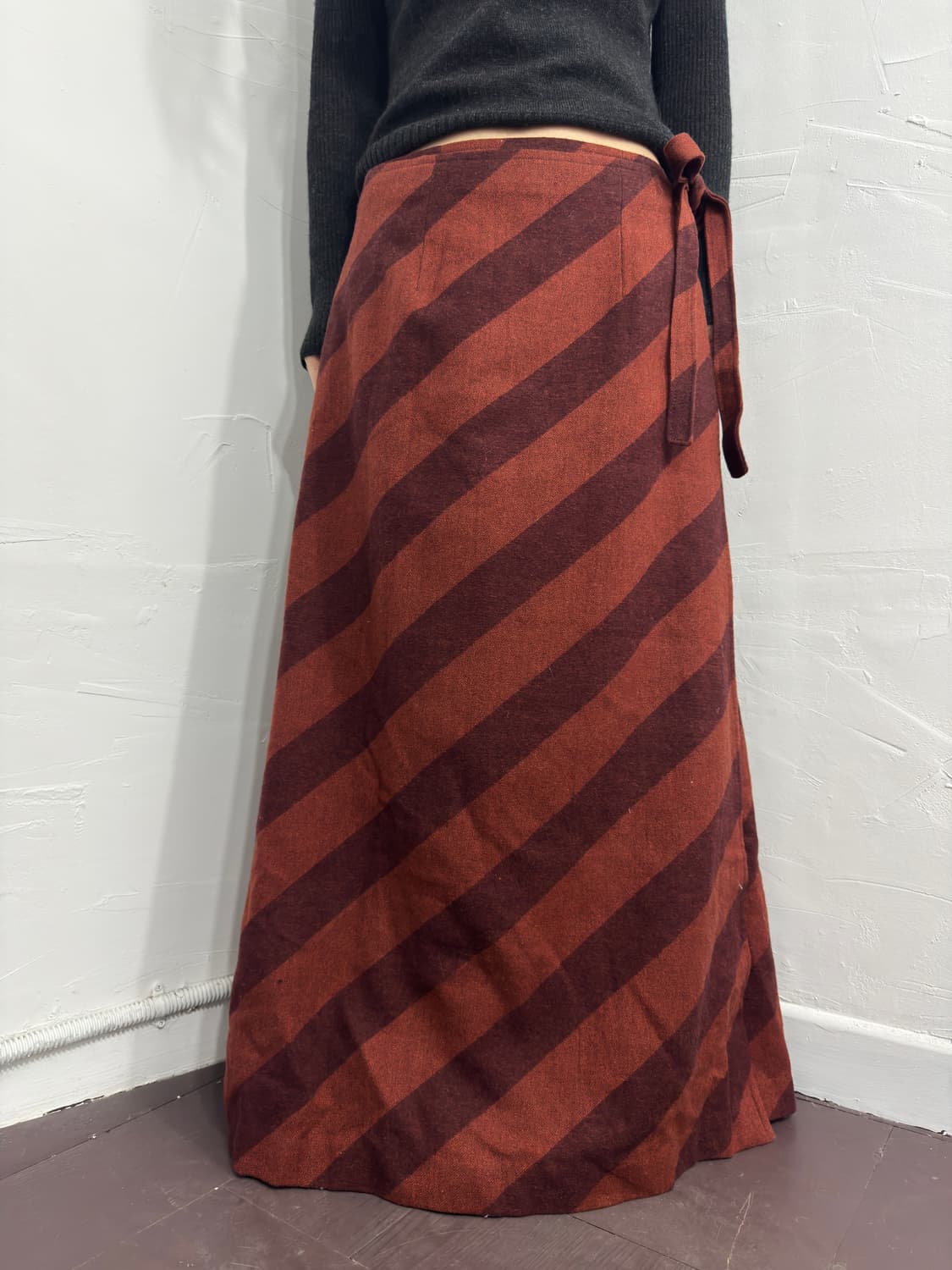 wrap maxi skirt 상품이미지3