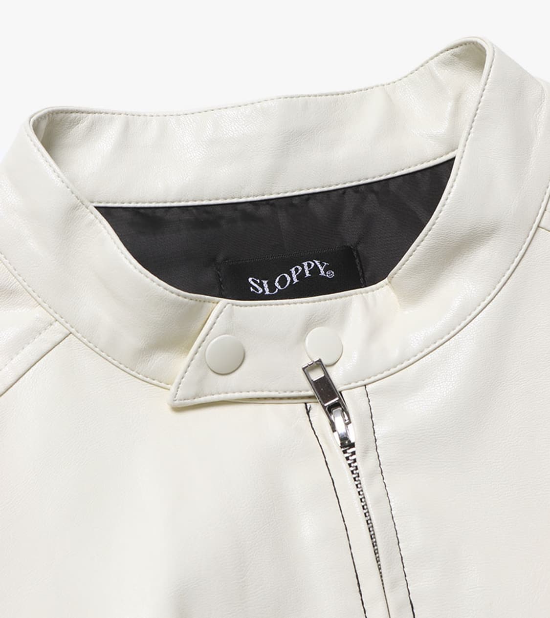 WHO’S WHO GALLERY - LEATHER BIKER JACKET 상품이미지6