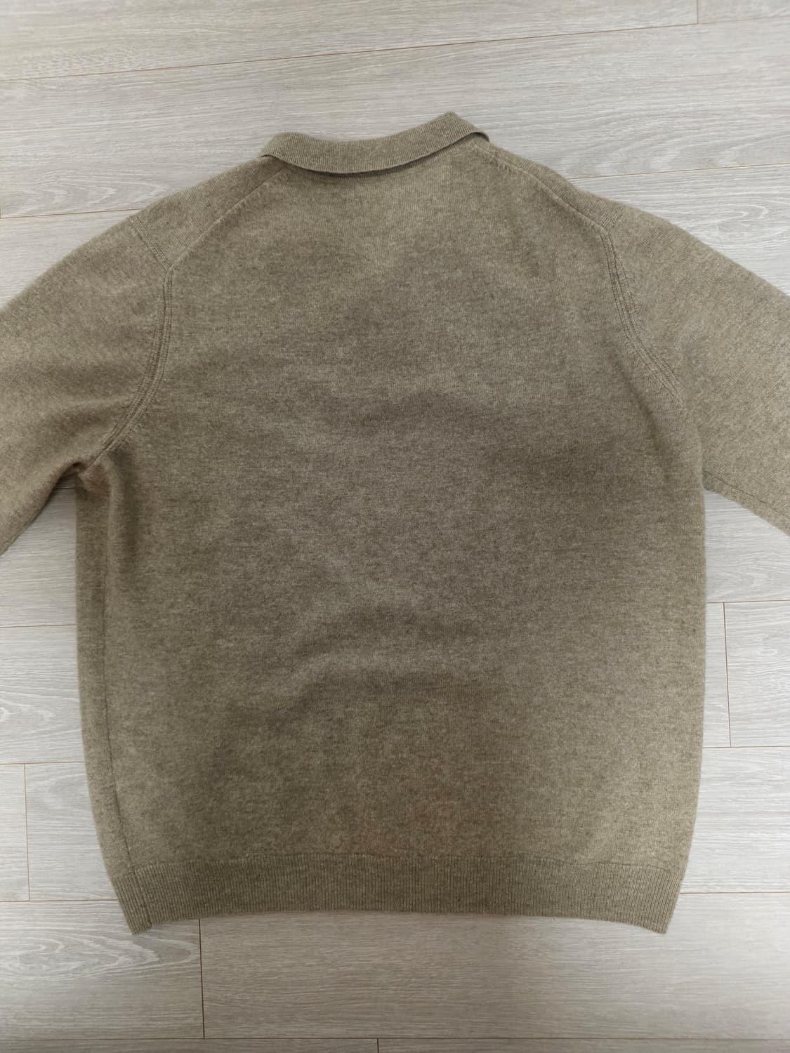 마시모두띠 남성 울 캐시미어 니트 Dark Beige XL 
 상품이미지3