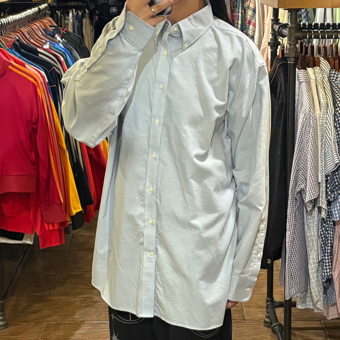 [HI] Carhartt 셔츠 라이트블루 상품이미지3