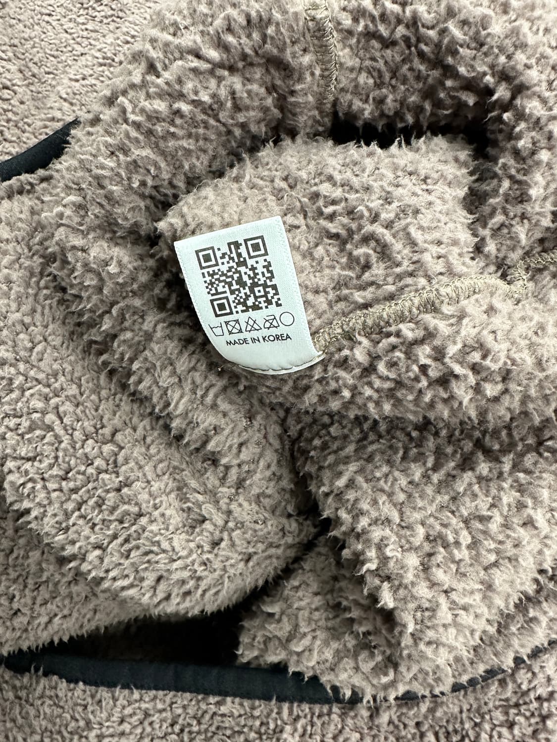 우알롱 플리스 집업 상품이미지5