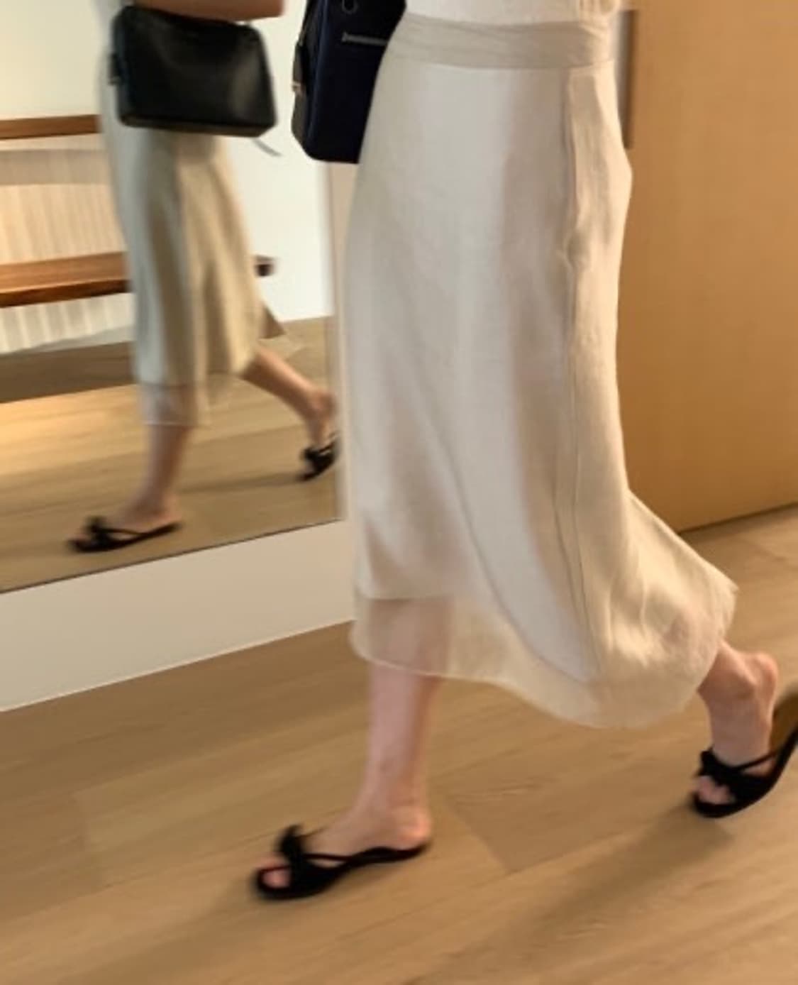 모네마켓 리본빛 ribbonbit 르 모네 스커트 (르모네 스커트) S 상품이미지6