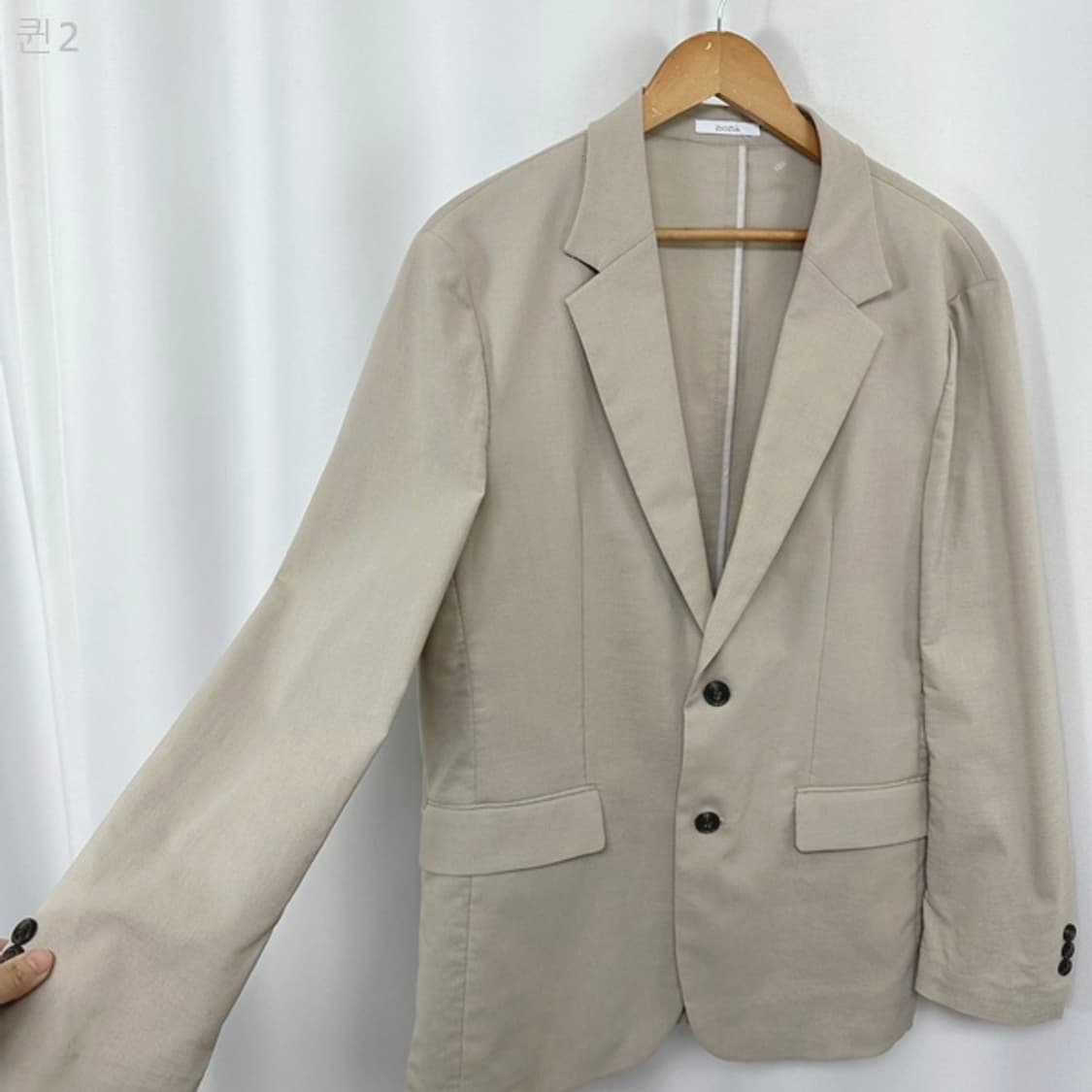 지오지아 남자 춘추 자켓 베이지 105  상품이미지3