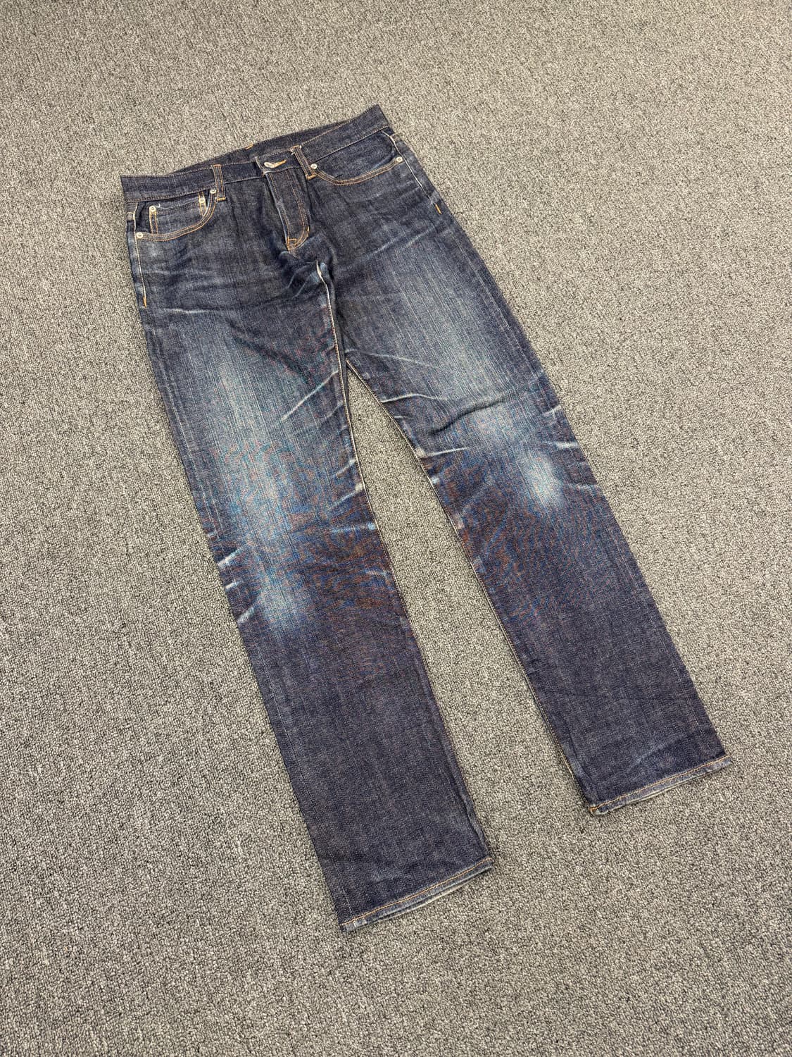 31)아웃스탠딩 빈티지 셀비지 데님팬츠 상품이미지1