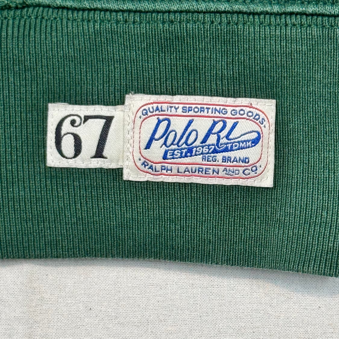 S) 폴로 랄프로렌 스펠로고 후드티 그린 상품이미지5