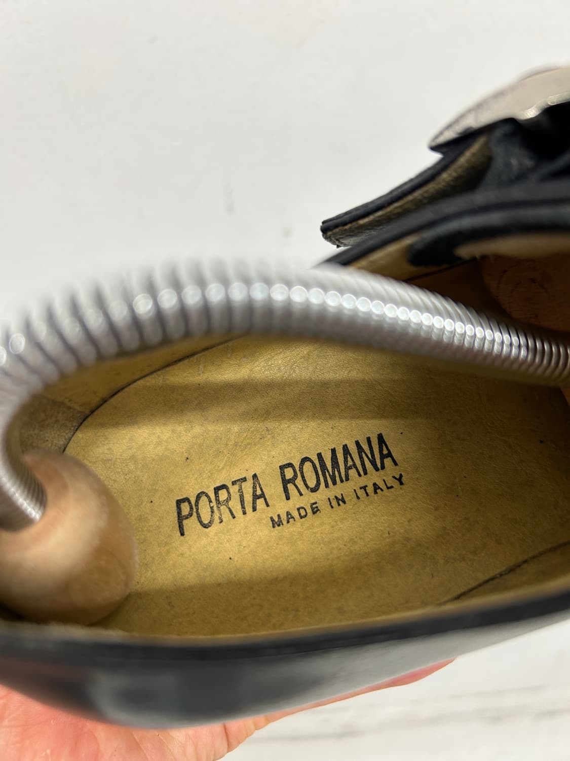 Porta Romana 싱글 몽크 스트랩 구두 (made in italy 상품이미지7
