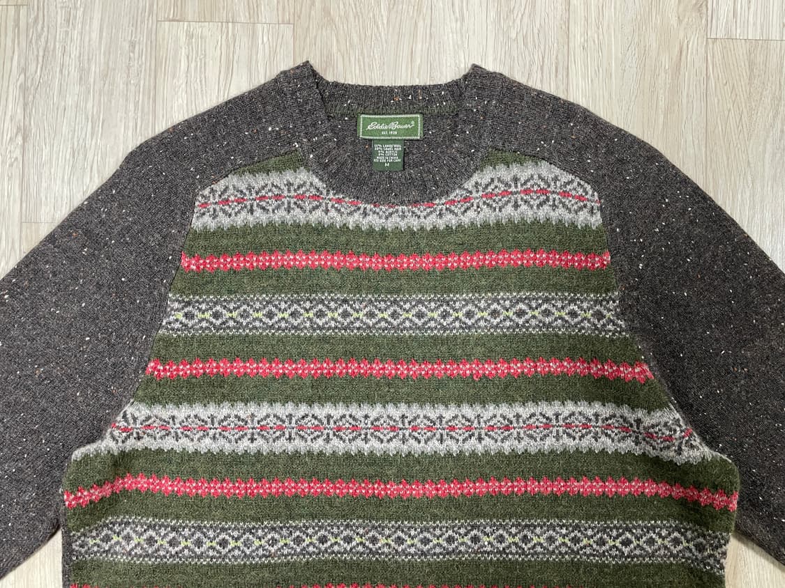 100) 에디바우어 페어아일 램스울 스웨터(RRL&LVC&폴로) 상품이미지4