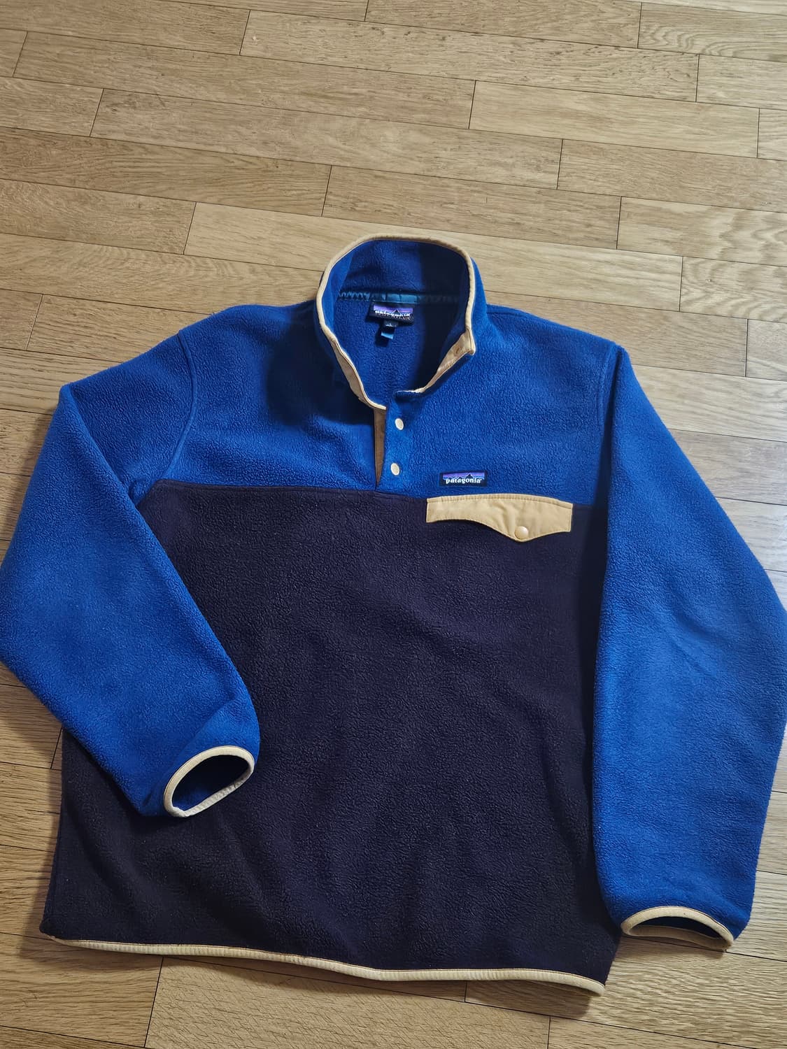 파타고니아 신칠라 옵시디안 플럼 라지 플리스 후리스 상품이미지1