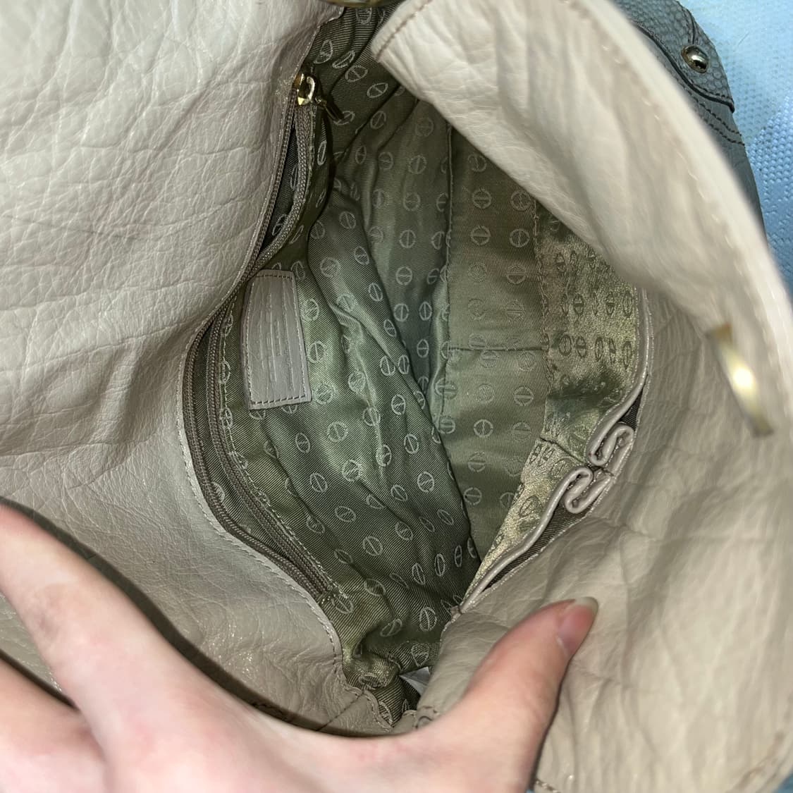 빈티지  00‘s 베이지 숄더백 상품이미지5