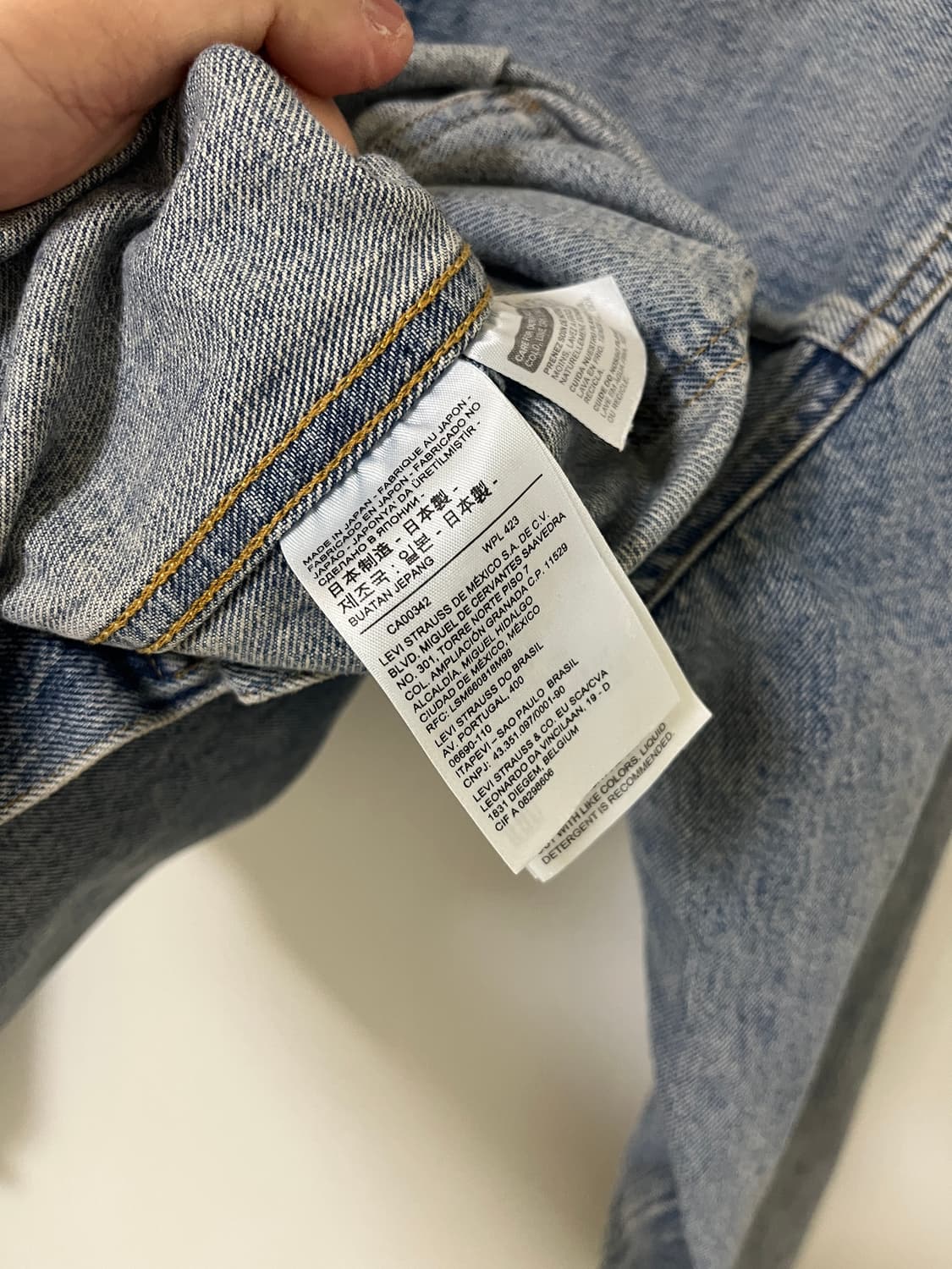 리바이스빈티지클로딩 lvc1953 507XX 타입2 블라스트 오프 상품이미지9