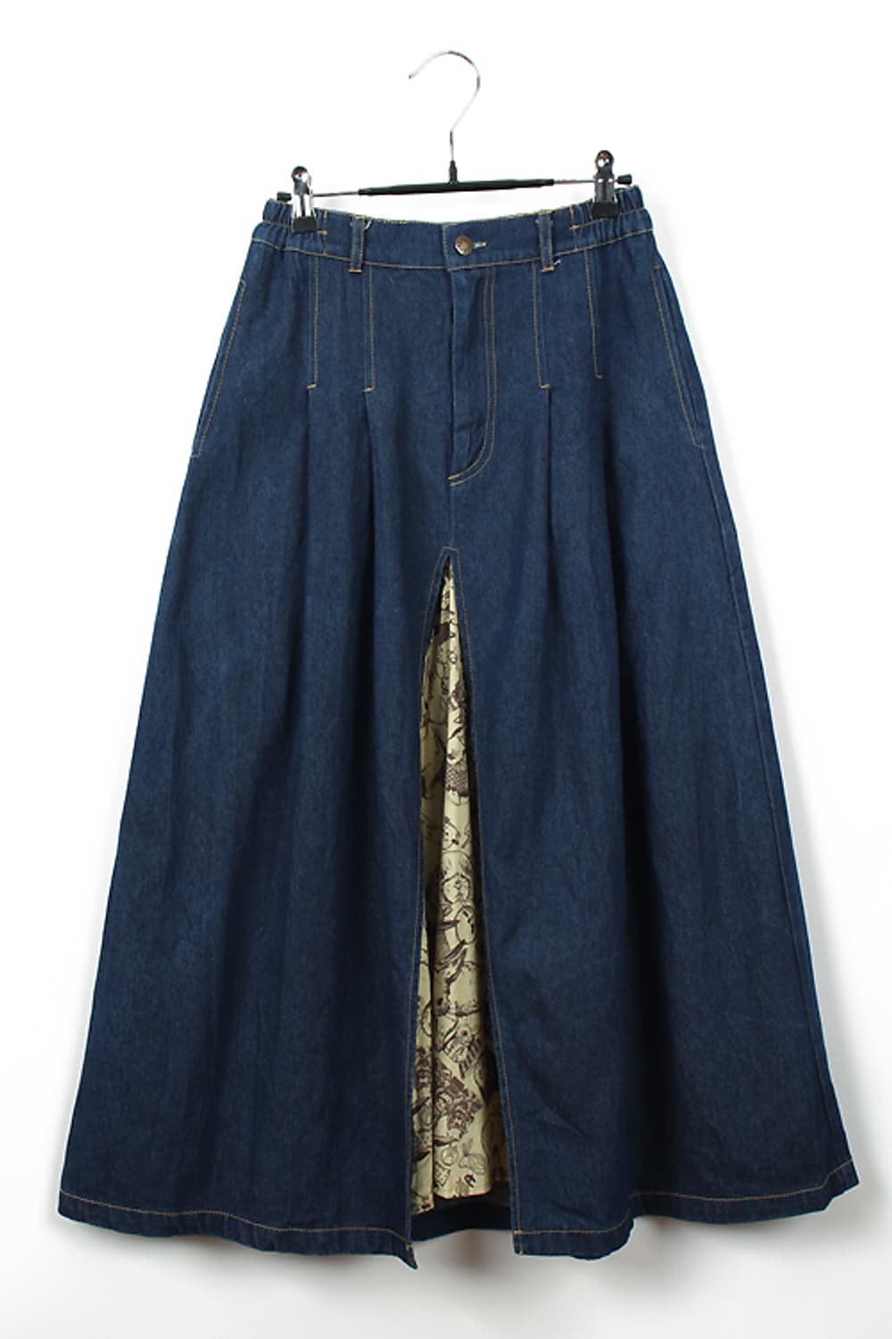 SCOLAR 데님스커트(S) 토끼무늬스커트 상품이미지2