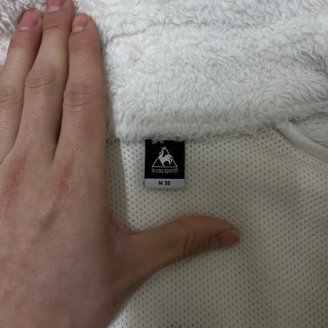 르꼬끄 여성 양털 뽀글이 후리스 자켓 M/90  상품이미지7