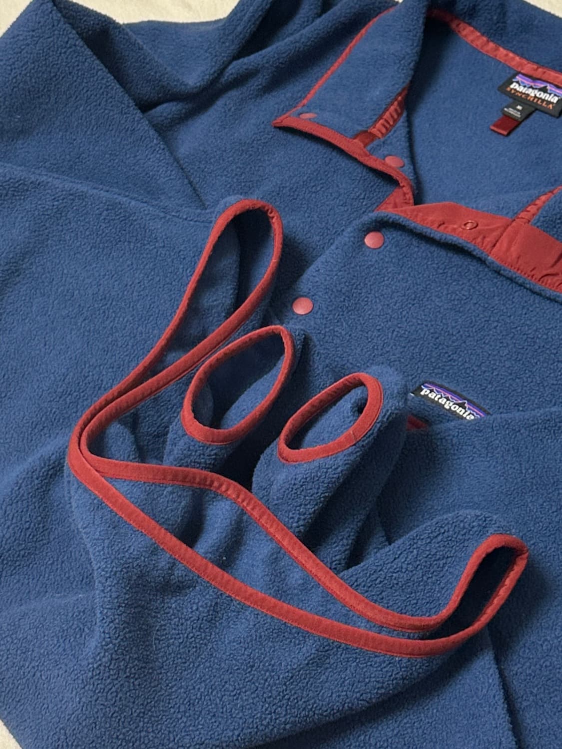 파타고니아 신칠라 네이비 레드 상품이미지6