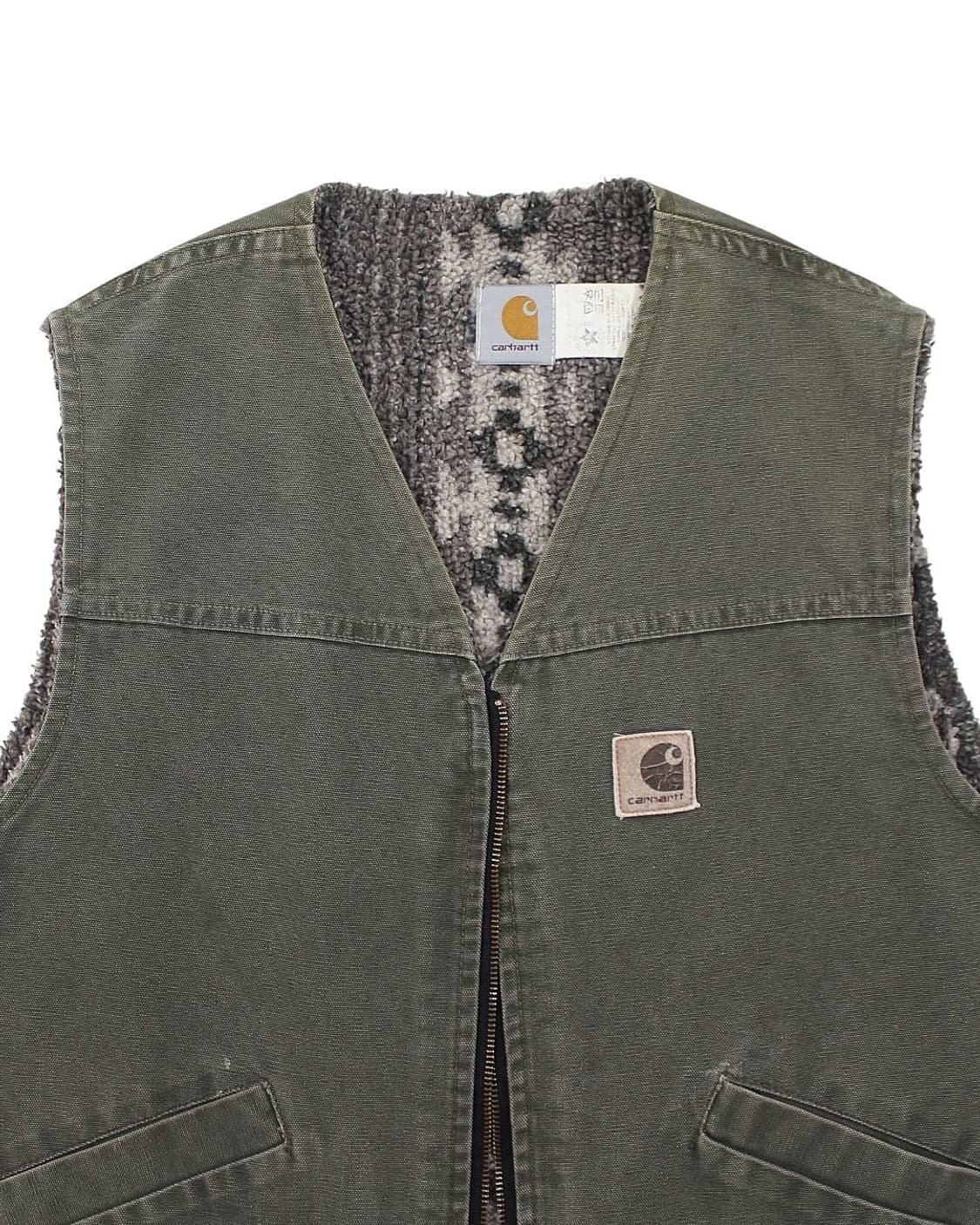 1996 USA 칼하트 VP166 워시드 덕 사우스웨스트 베스트 빈티지 상품이미지5