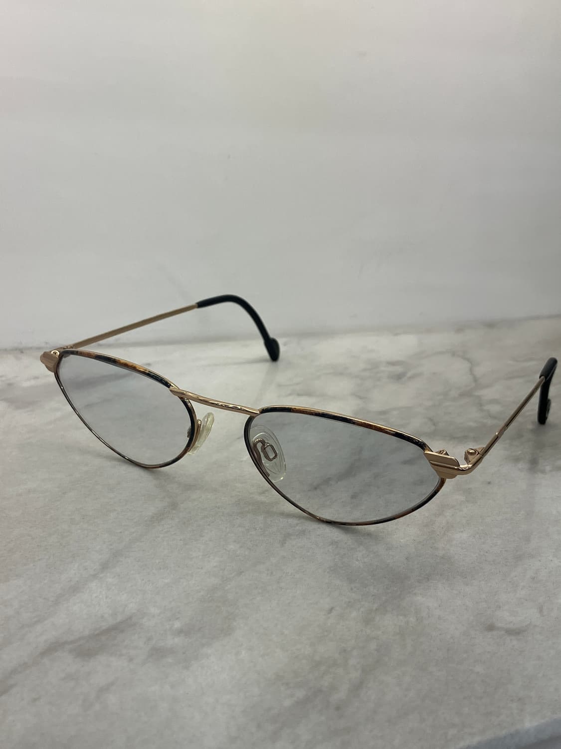 로덴스톡 RODENSTOCK 엔틱 레오파드 골드 캣아이쉐입 메탈테 안경 상품이미지8