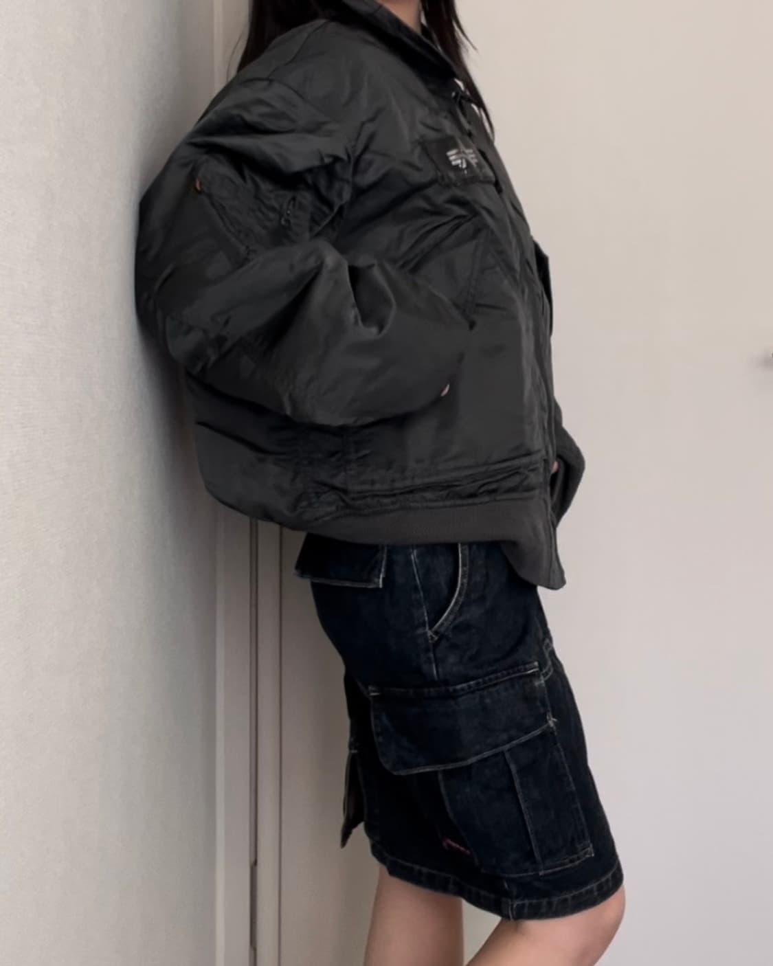 HYSTERIC GLAMOUR denim cargo skirt 상품이미지2