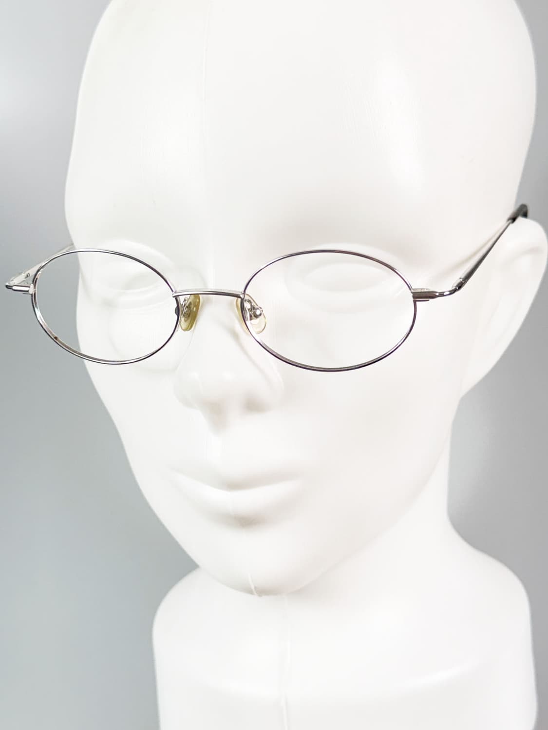 RAFALE PARIS 실버 메탈 슬림 오벌 프레임 빈티지 안경 상품이미지8