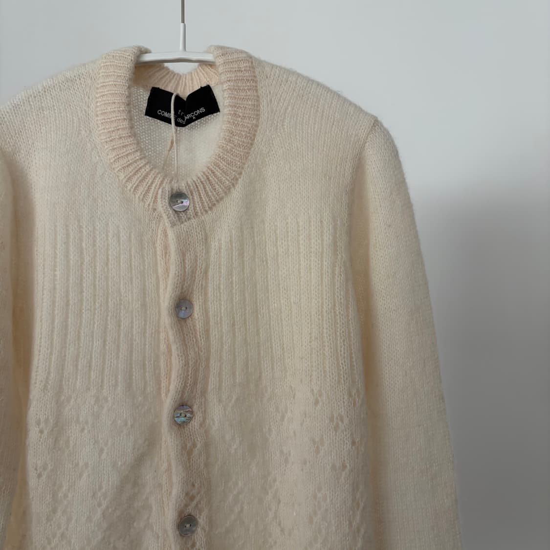Punching Soft Crochet Cardigan 상품이미지2
