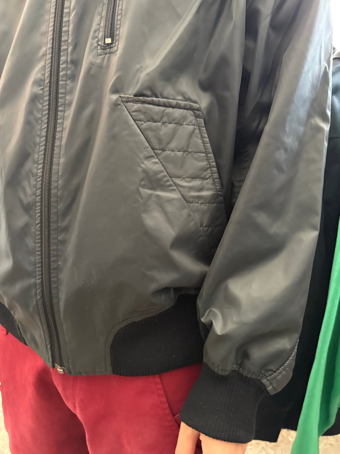 80s Issey Miyake Skyline 봄버자켓 상품이미지3