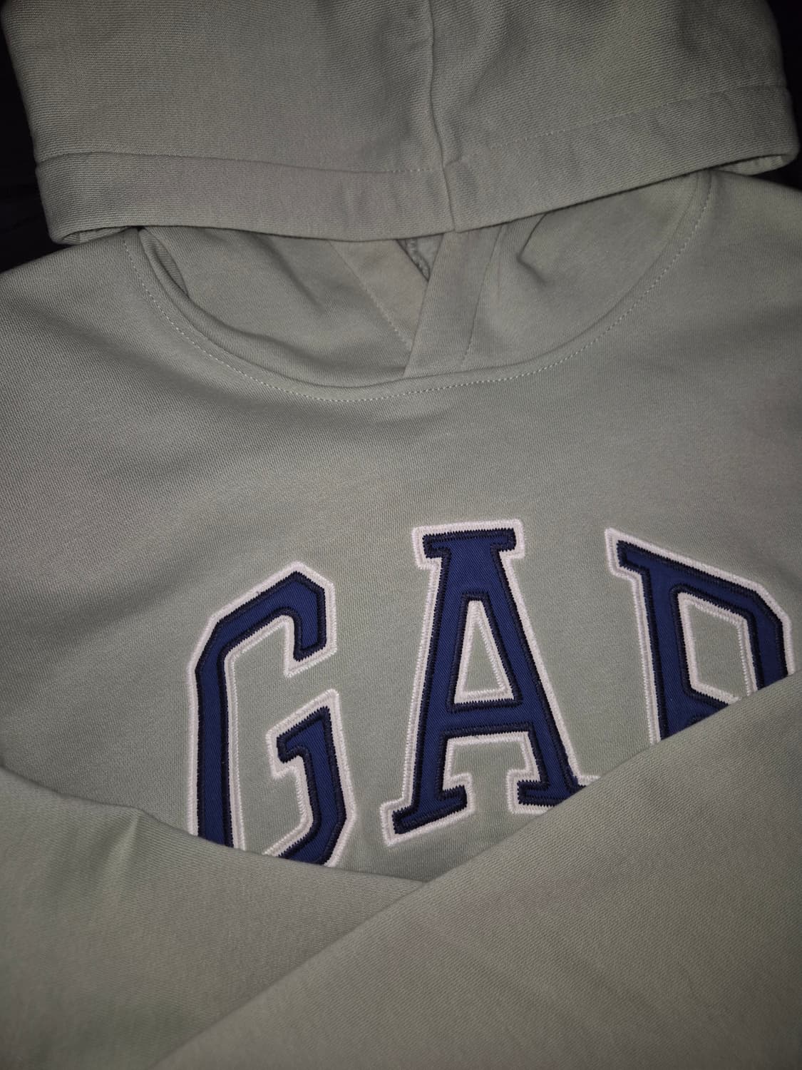 GAP 봄 핀터 여자 올리브그린 후드티 상품이미지1