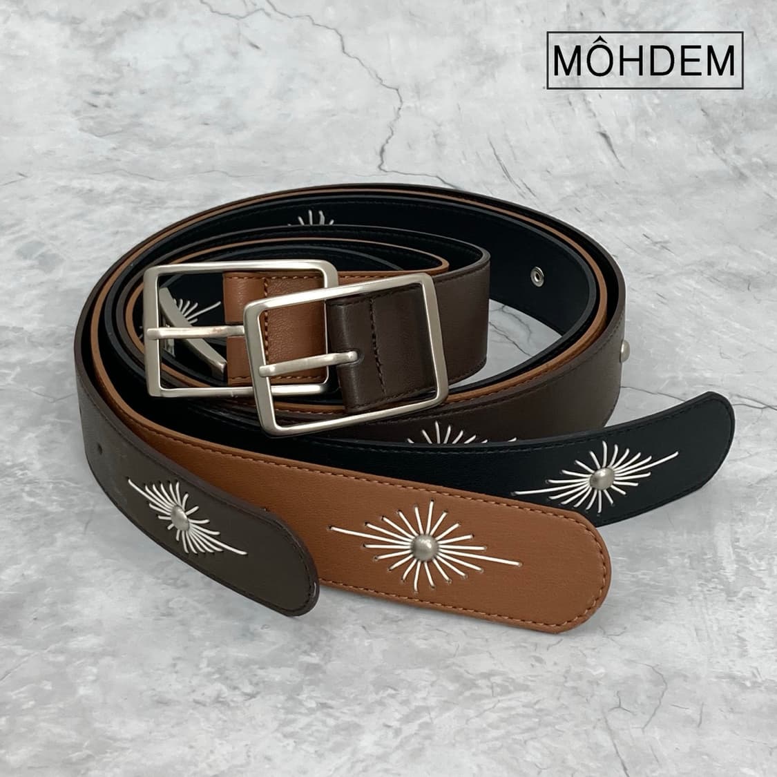 [(Unisex] 웨스턴 클래식 자수 벨트 상품이미지10