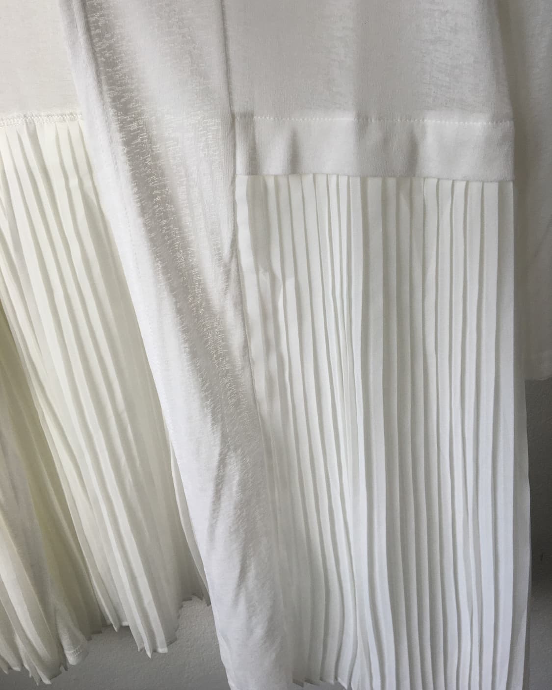 Pleats layered hood open cardigan 상품이미지3