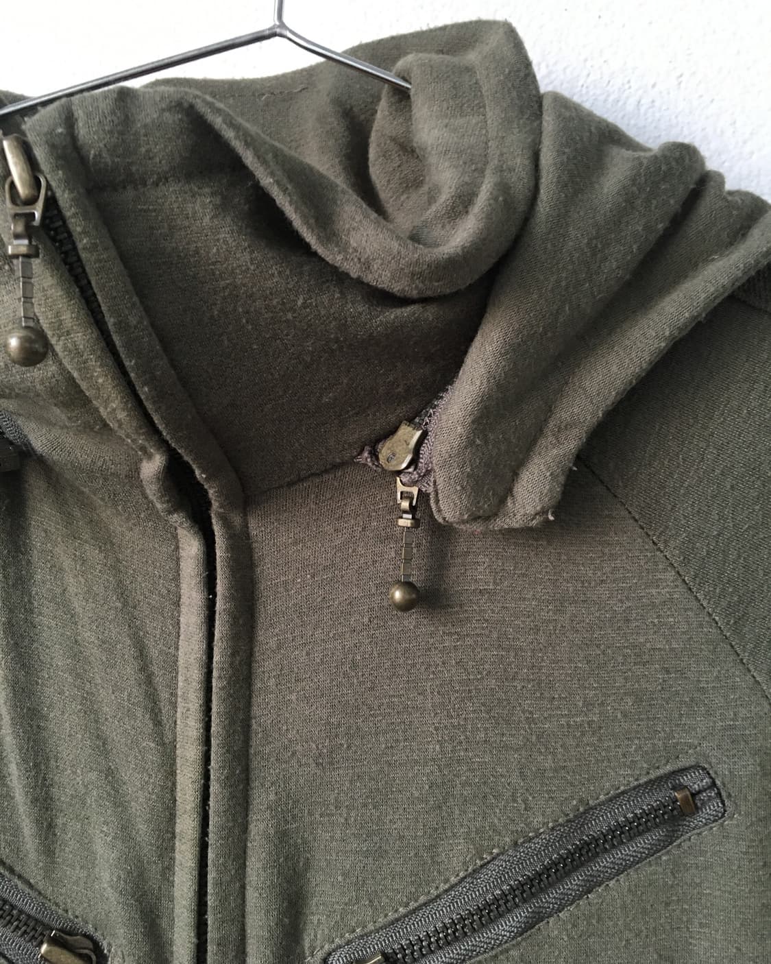 High neck hood zip up 상품이미지7