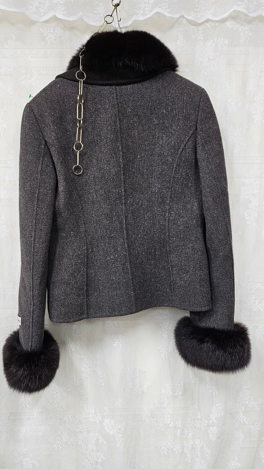 조이너스   폭스퍼 장식 핸드메이드 자켓 상품이미지2