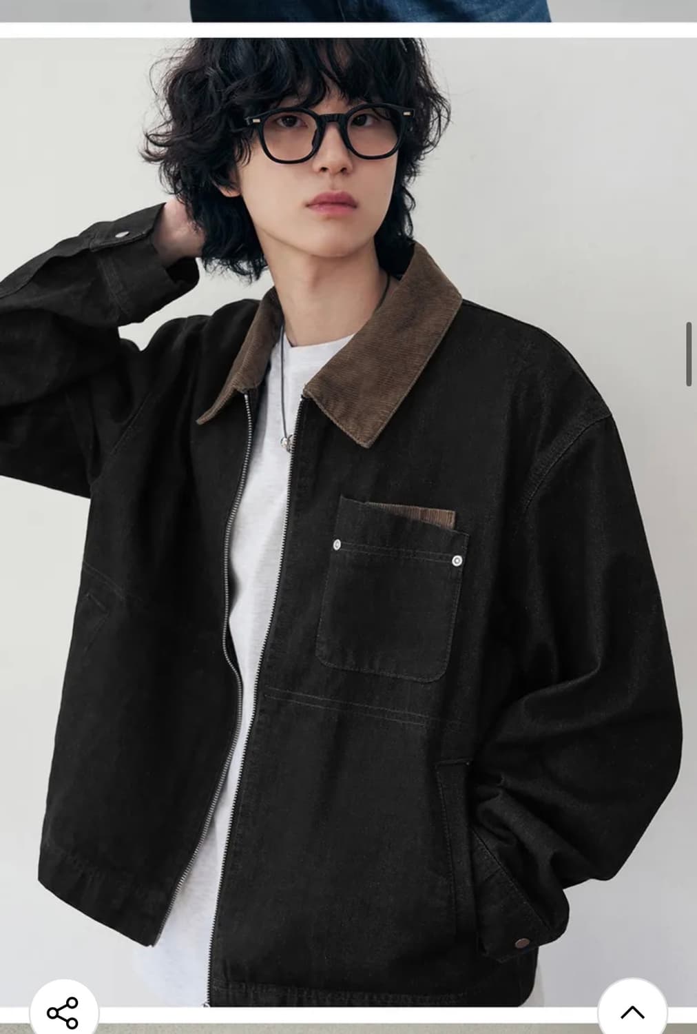 (새상품)(XL) 아워데이즈 필드 워크 자켓 [BLACK] 판매 상품이미지4